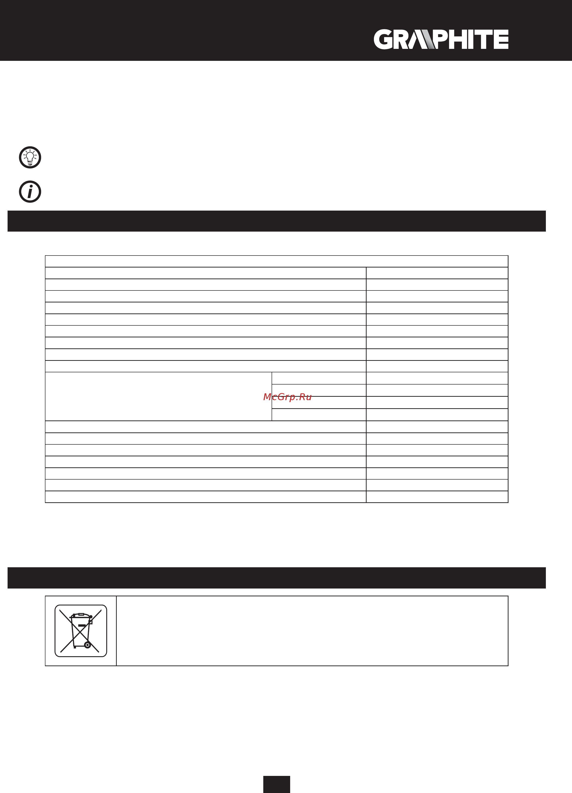 GRAPHITE 59G806 [65/224] Környezetvédelem