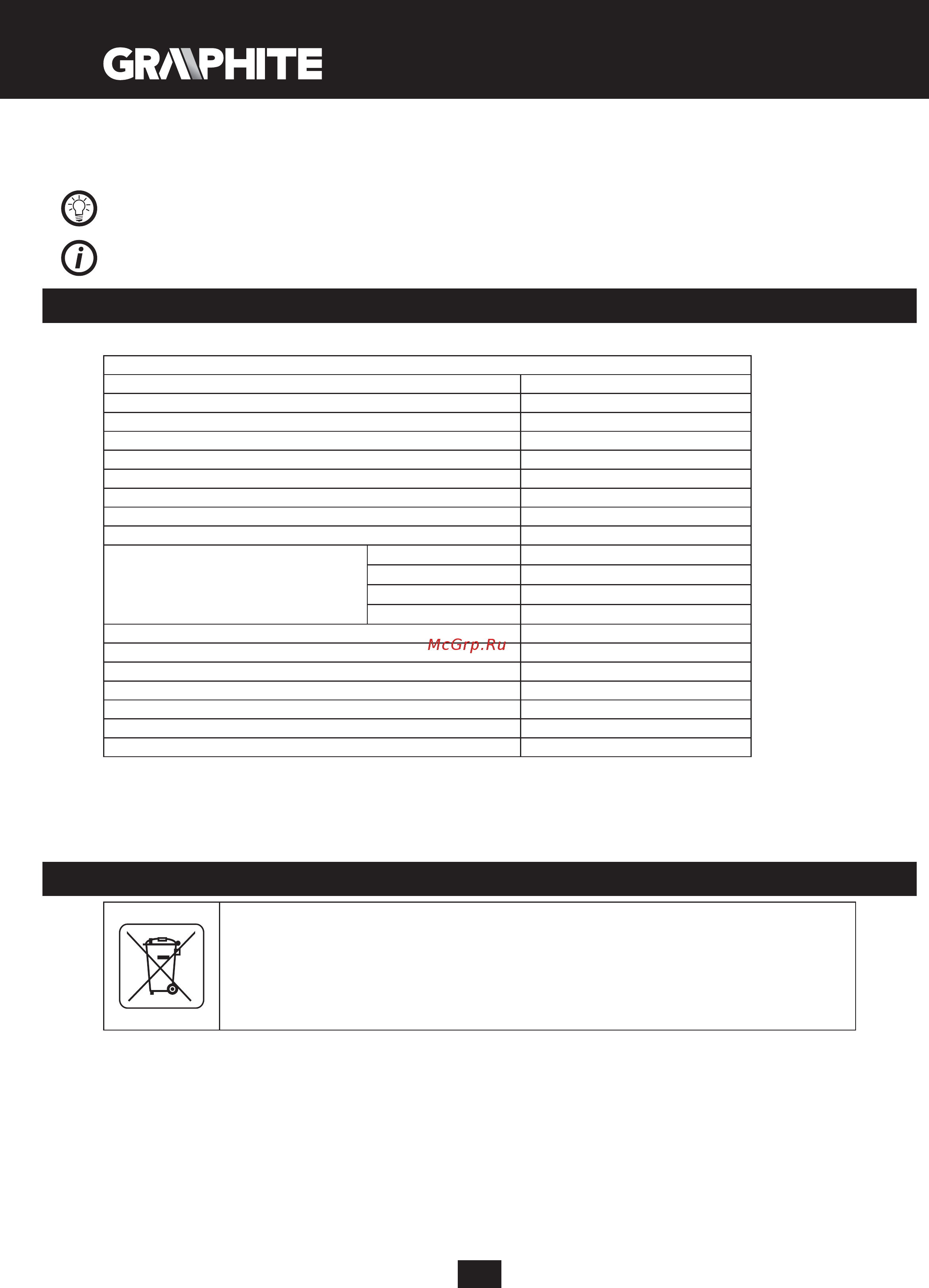 GRAPHITE 59G806 [92/224] Ochrana životného prostredia