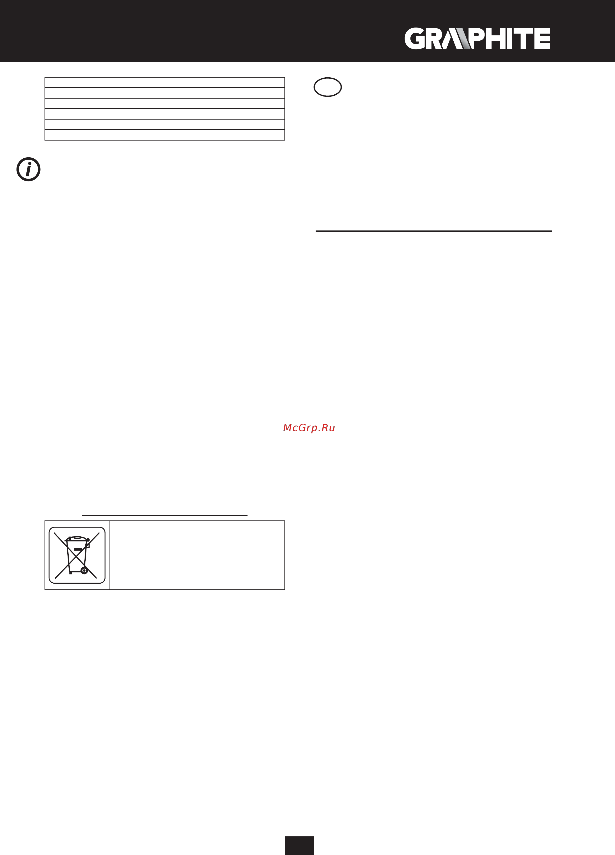 GRAPHITE 59G800 [101/108] Vertaling van de originele handleiding van de verstekzaag