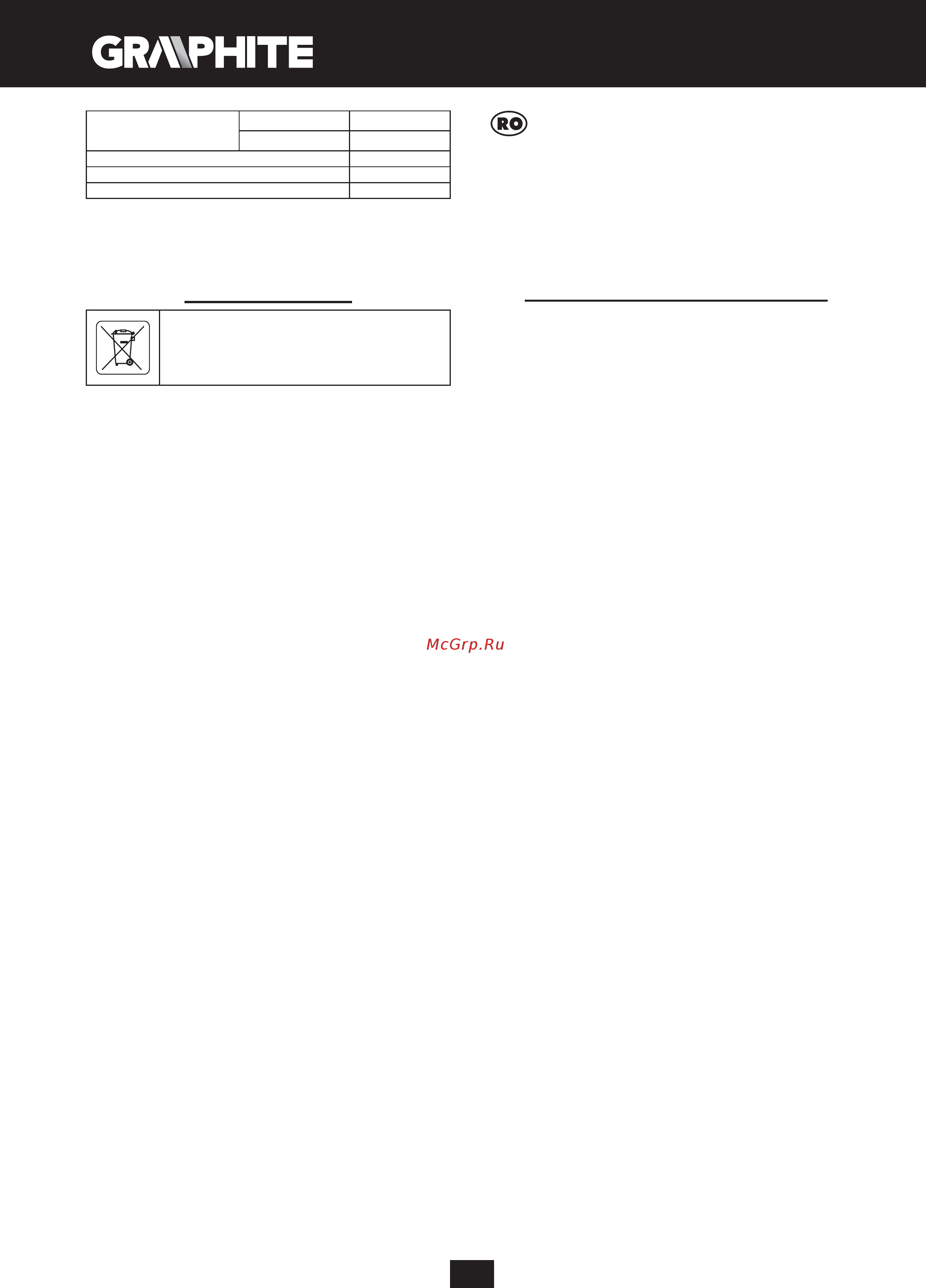 GRAPHITE 185 мм, 1200Вт, доп диск, кейс 58G488 [28/76] Traducere a instrucțiunilor originale ferastrau circular 58g488