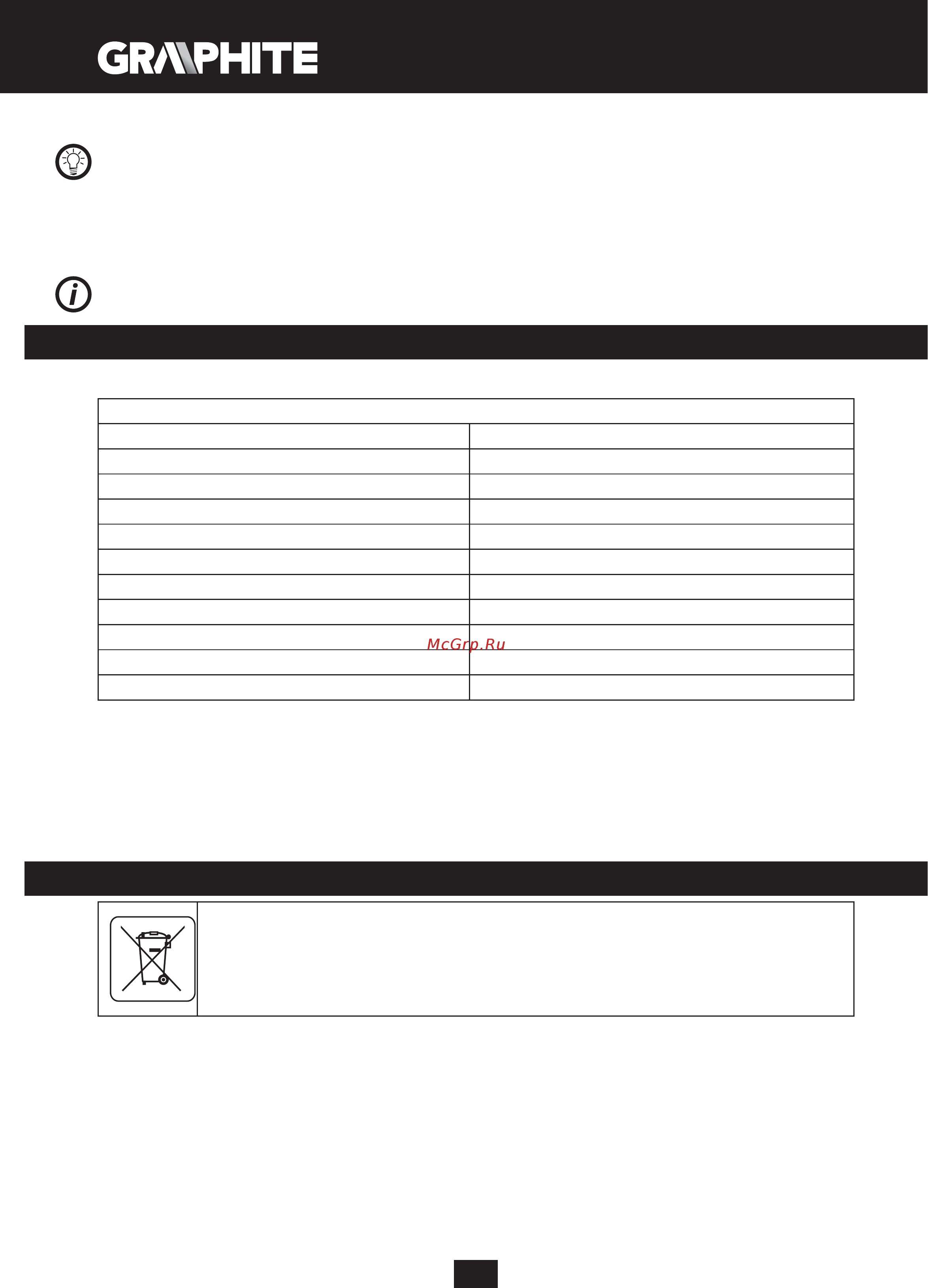 GRAPHITE 59G383 [46/132] Környezetvédelem ce