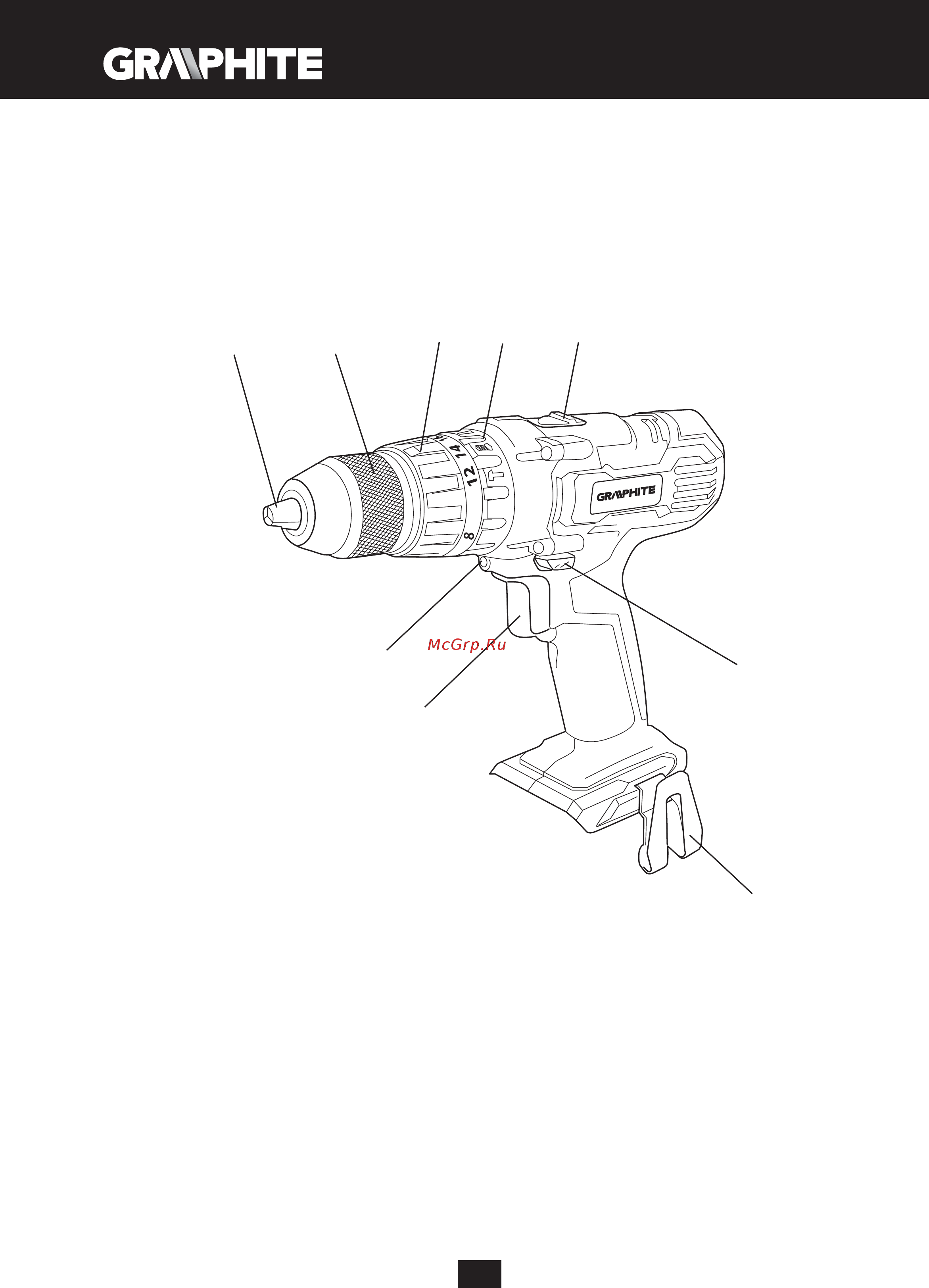 GRAPHITE 58G010 Инструкция по эксплуатации онлайн [4/104] 320654
