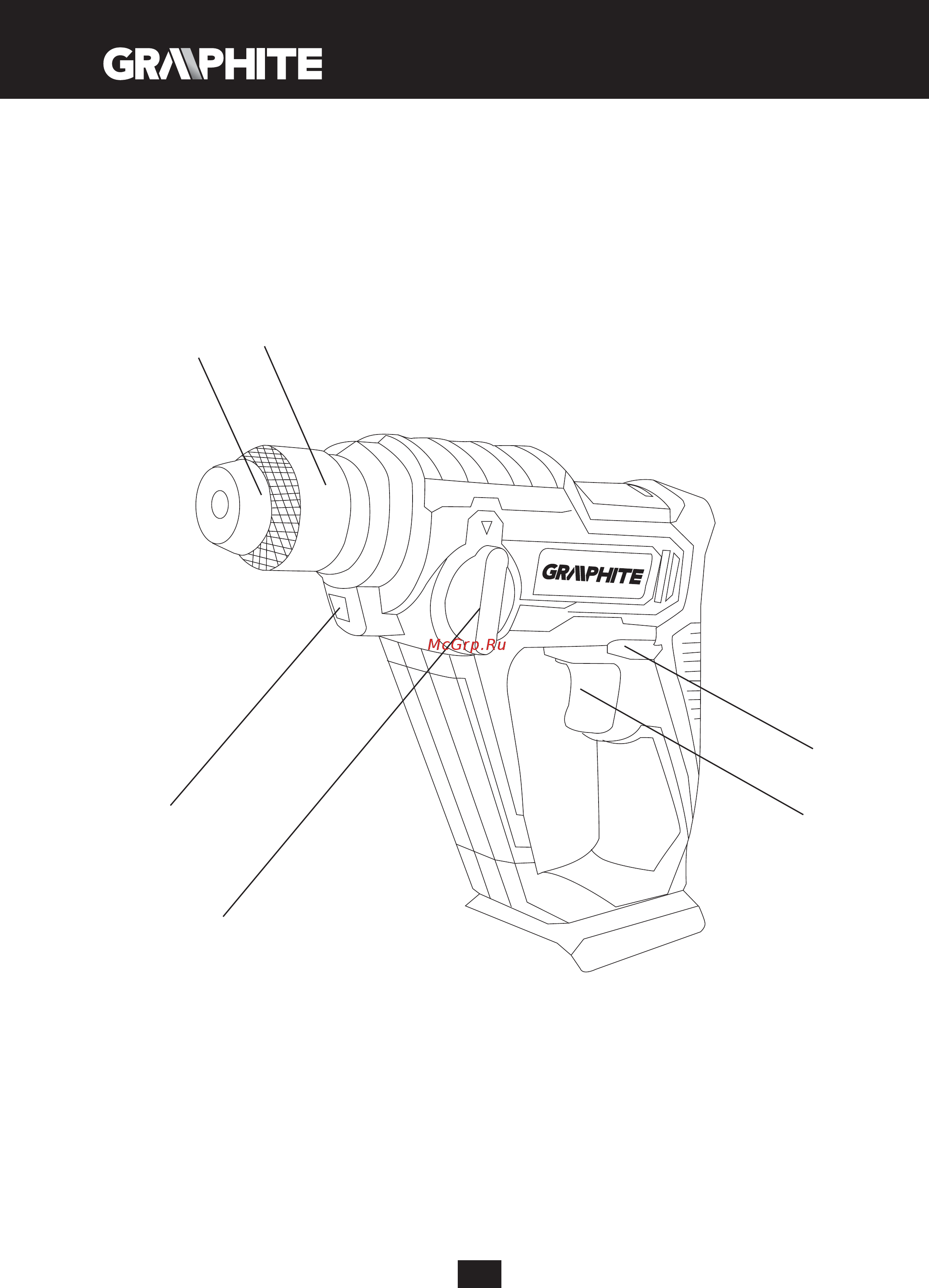 GRAPHITE 58G009 Инструкция по эксплуатации онлайн [4/100] 320658