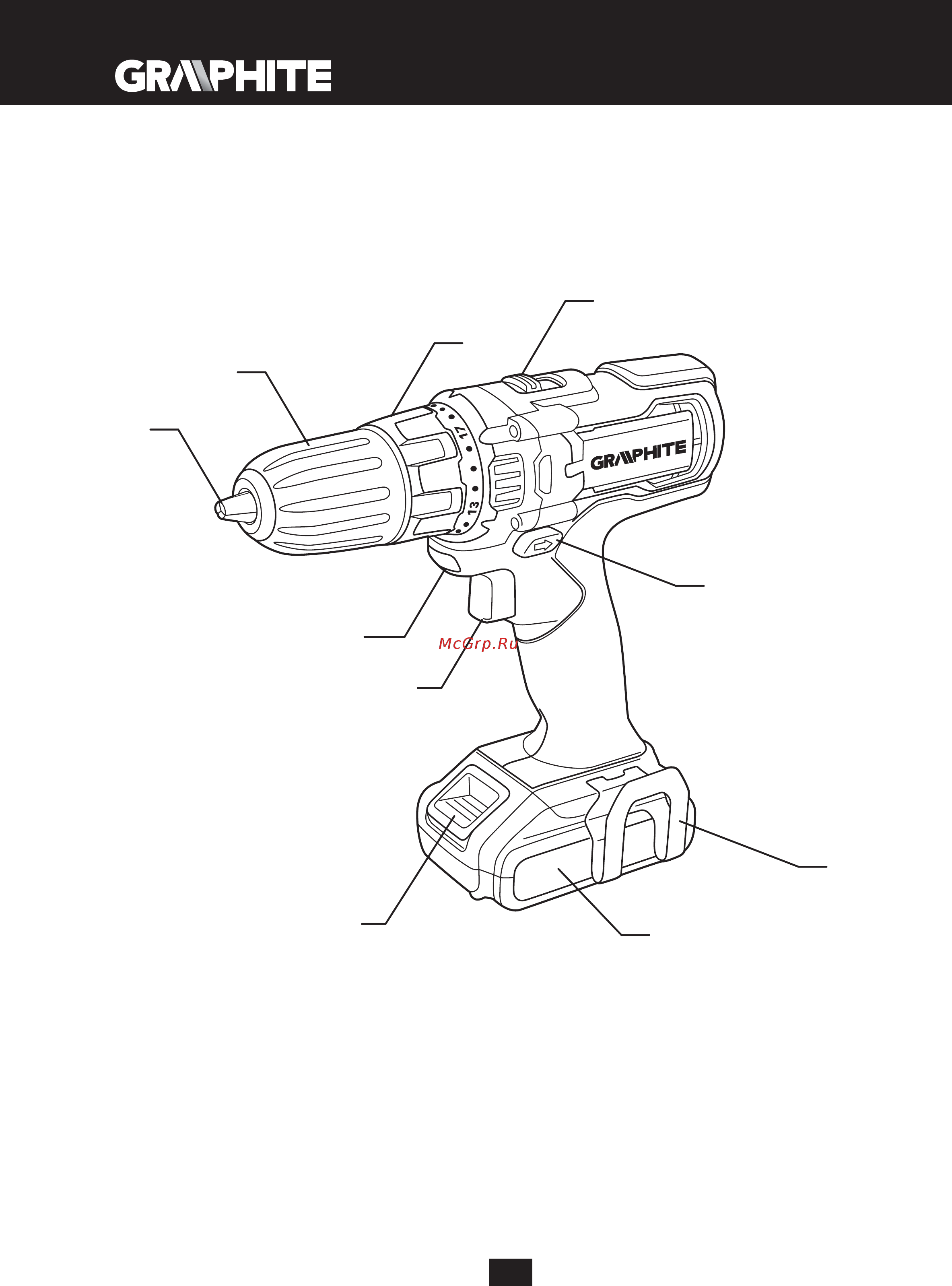 GRAPHITE 58G224 Инструкция по эксплуатации онлайн [4/140] 320666