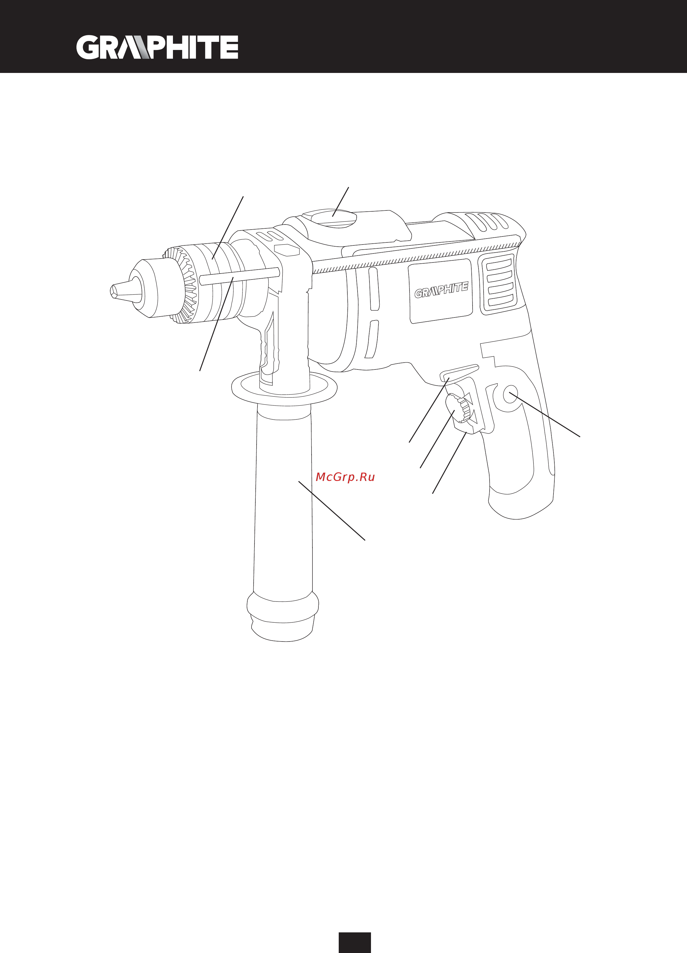 GRAPHITE 58G726 Инструкция по эксплуатации онлайн [4/64] 320691