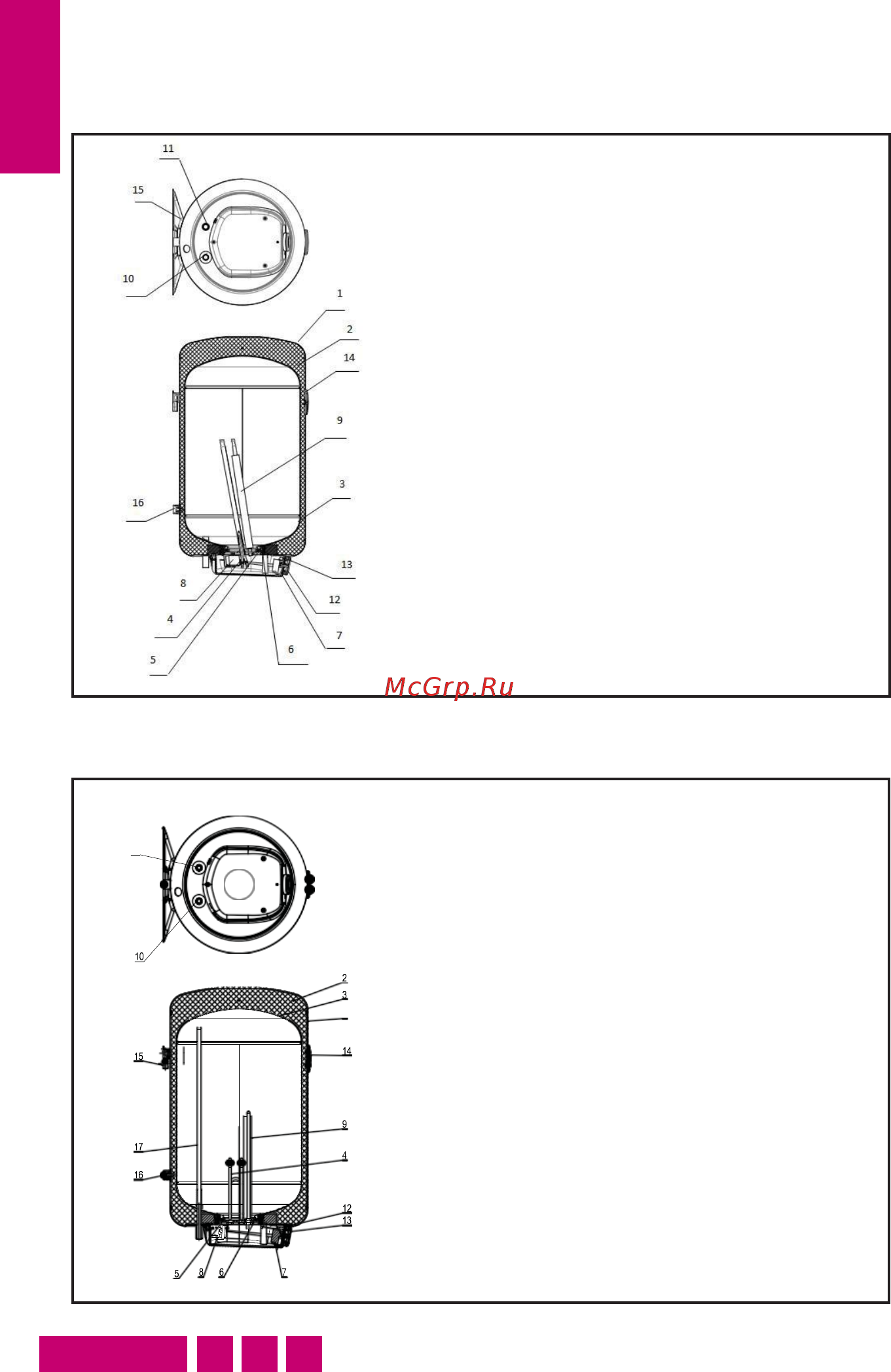 Metalac HEATLEADER MB INOX 80 PKD R правое подключение 159510 Инструкция по эксплуатации онлайн [4/19] 857509
