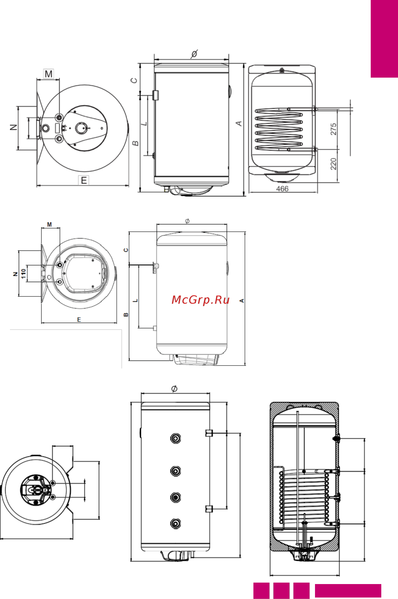 Metalac KLASSA CHU 120 R Инструкция по эксплуатации онлайн [9/19] 512594
