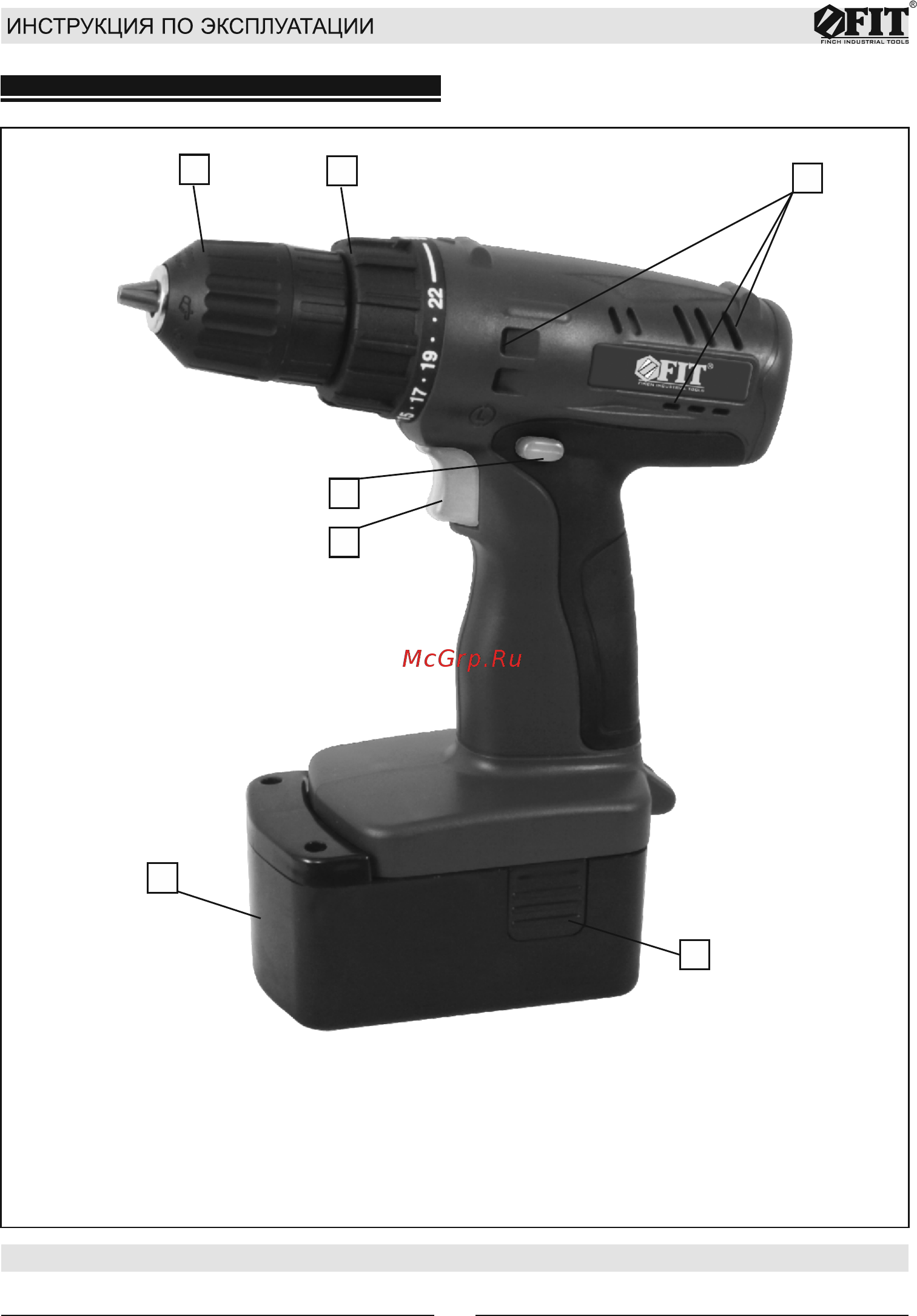 Fit CD-18EC (80138) [2/8] Органы управления