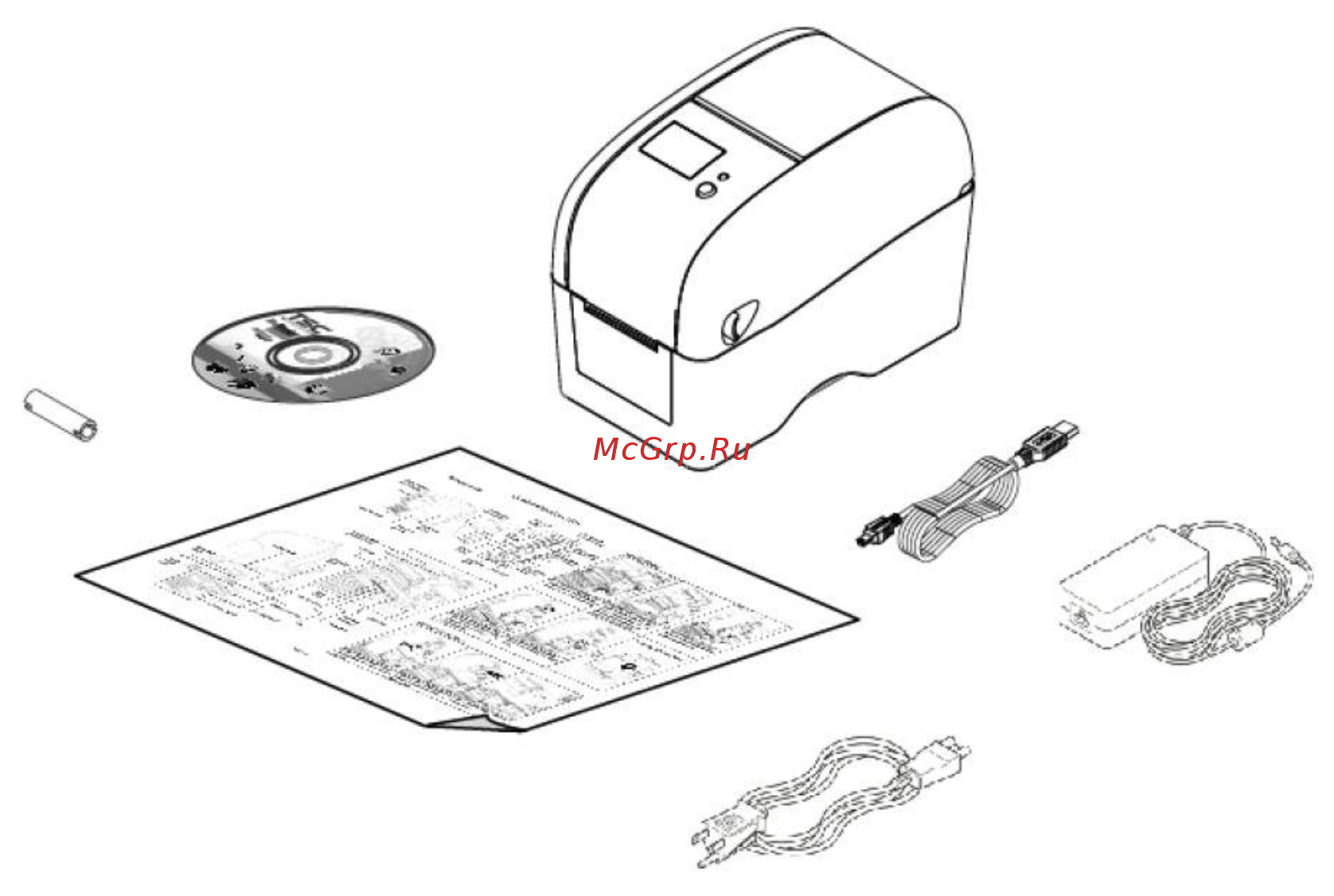 TSC TТP-225 SUС [5/32] Распаковка и осмотр