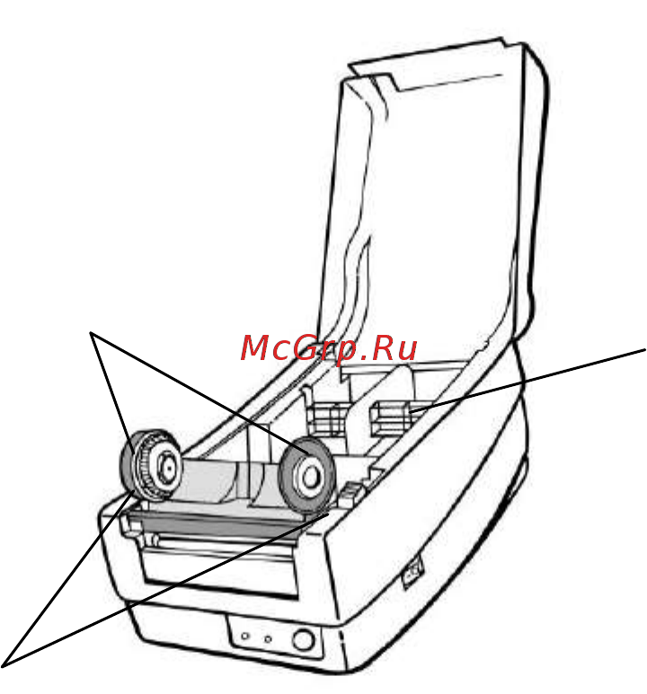 Argox OS-2140 (D) [11/85] Модуль риббона нет у модели os 2140d