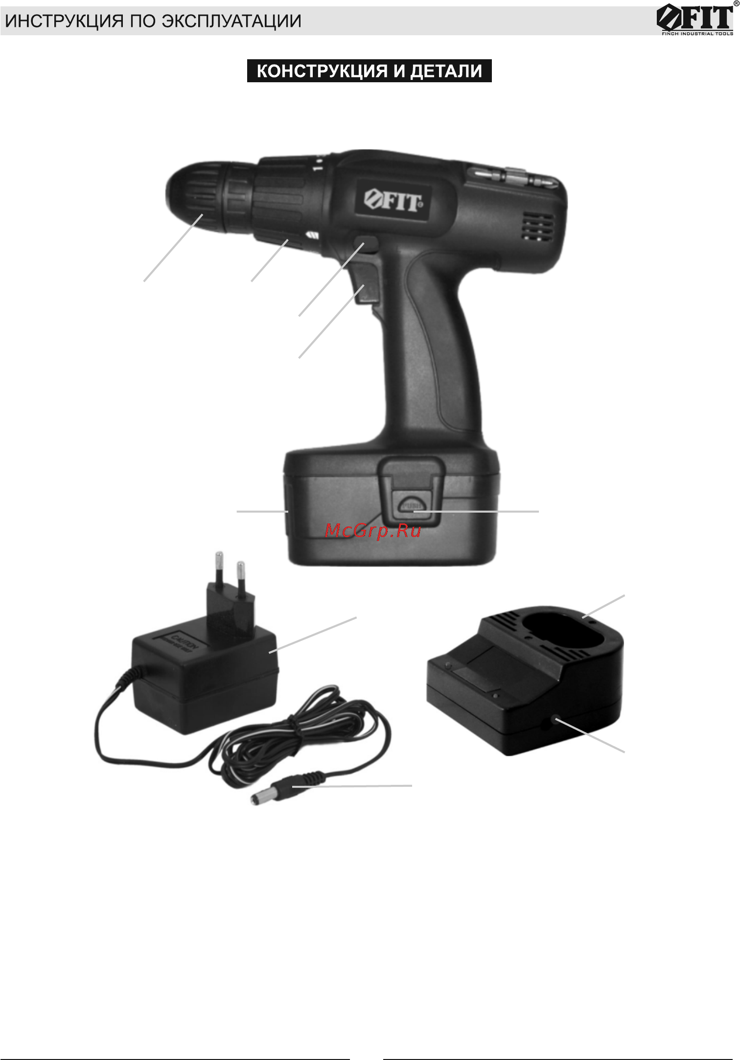 Fit CD-12C (80202) [5/12] Органы управления и регулировки