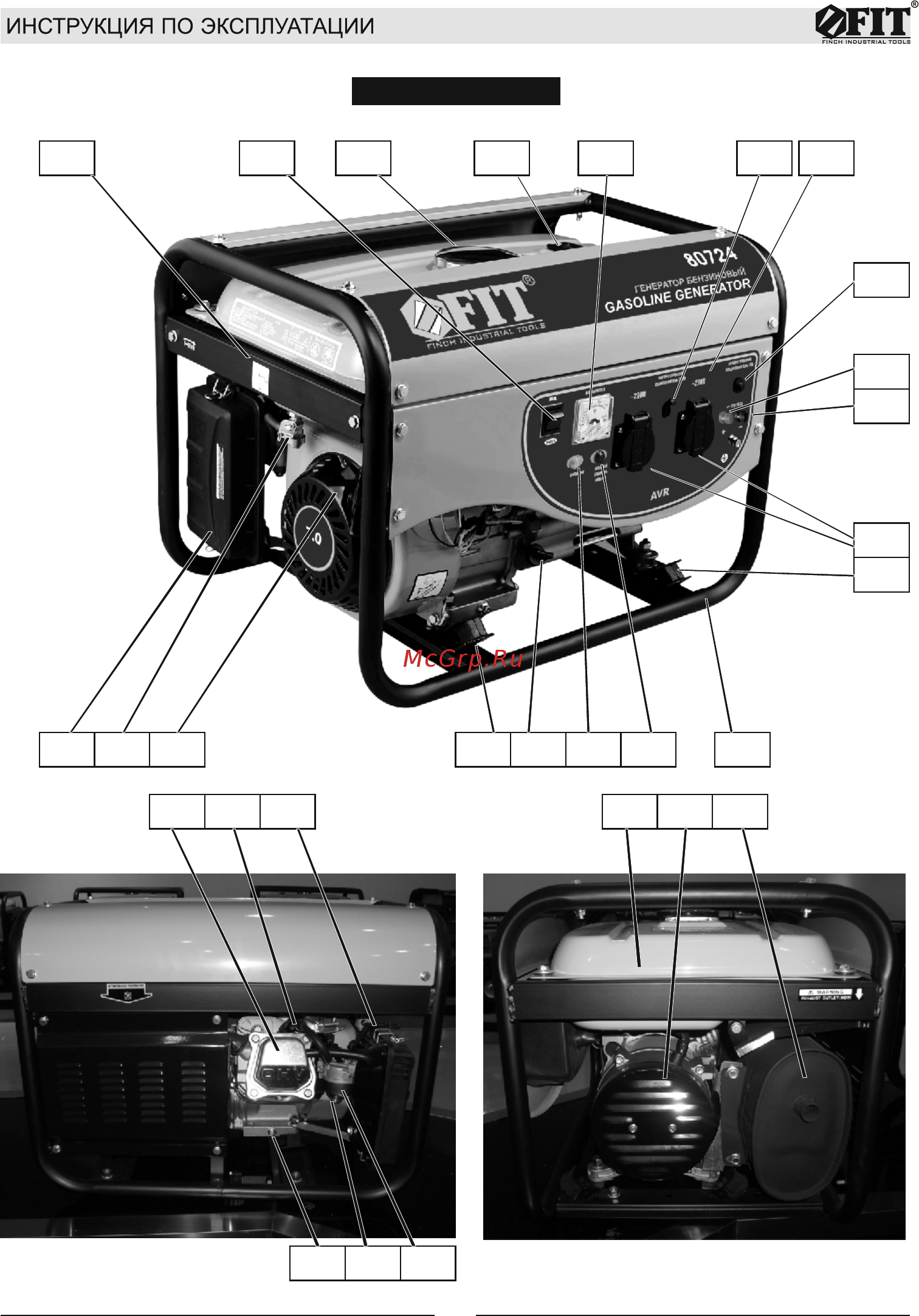Fit GG-3000L (80724) Инструкция по эксплуатации онлайн [6/16] 320917