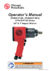 Chicago Pneumatic CP6060-P15H Инструкция по эксплуатации