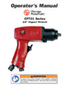 Chicago Pneumatic CP721 Инструкция по эксплуатации
