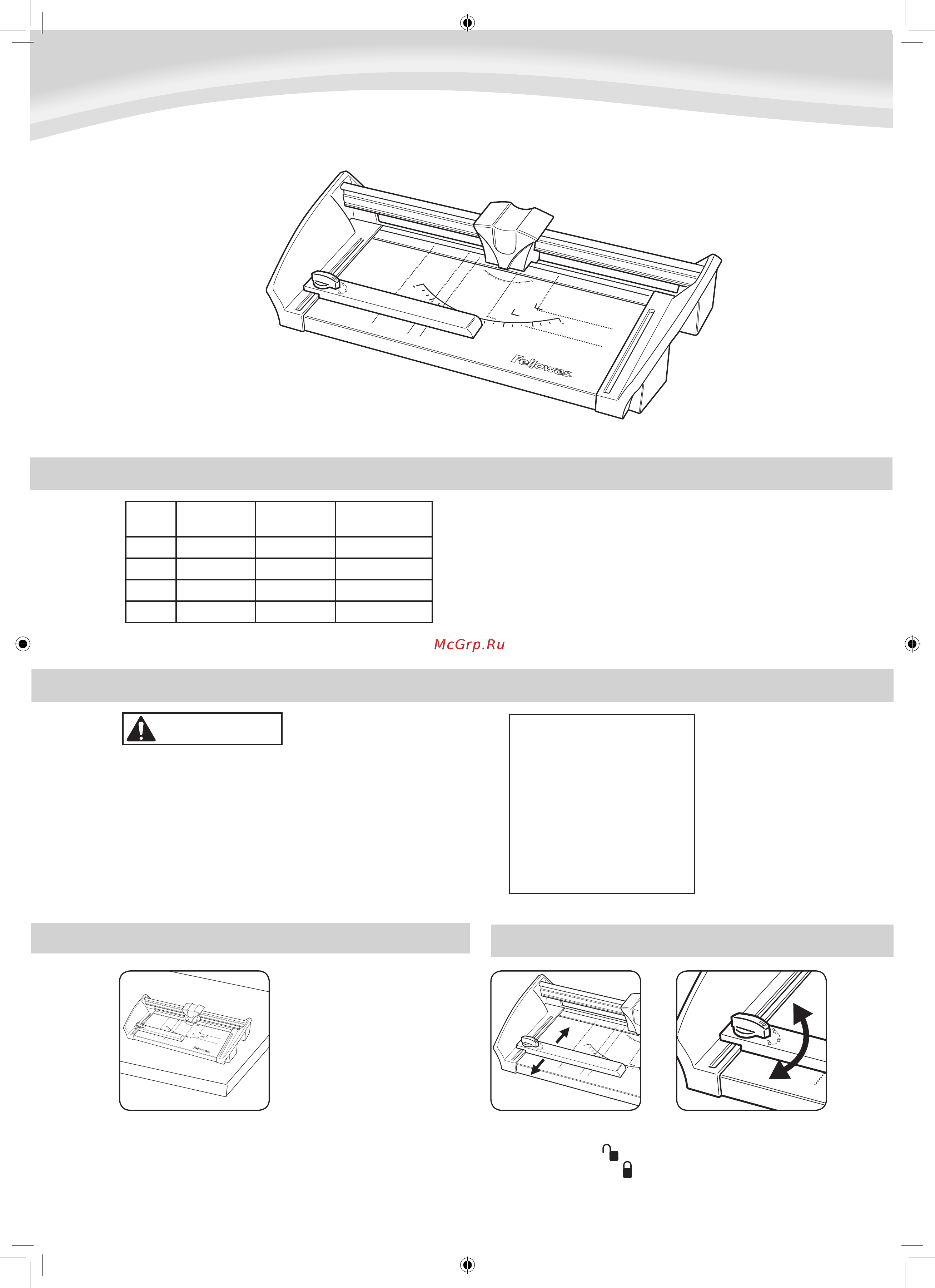 Fellowes SafeCut Gamma A4  FS 54370 [12/38] Nederlands