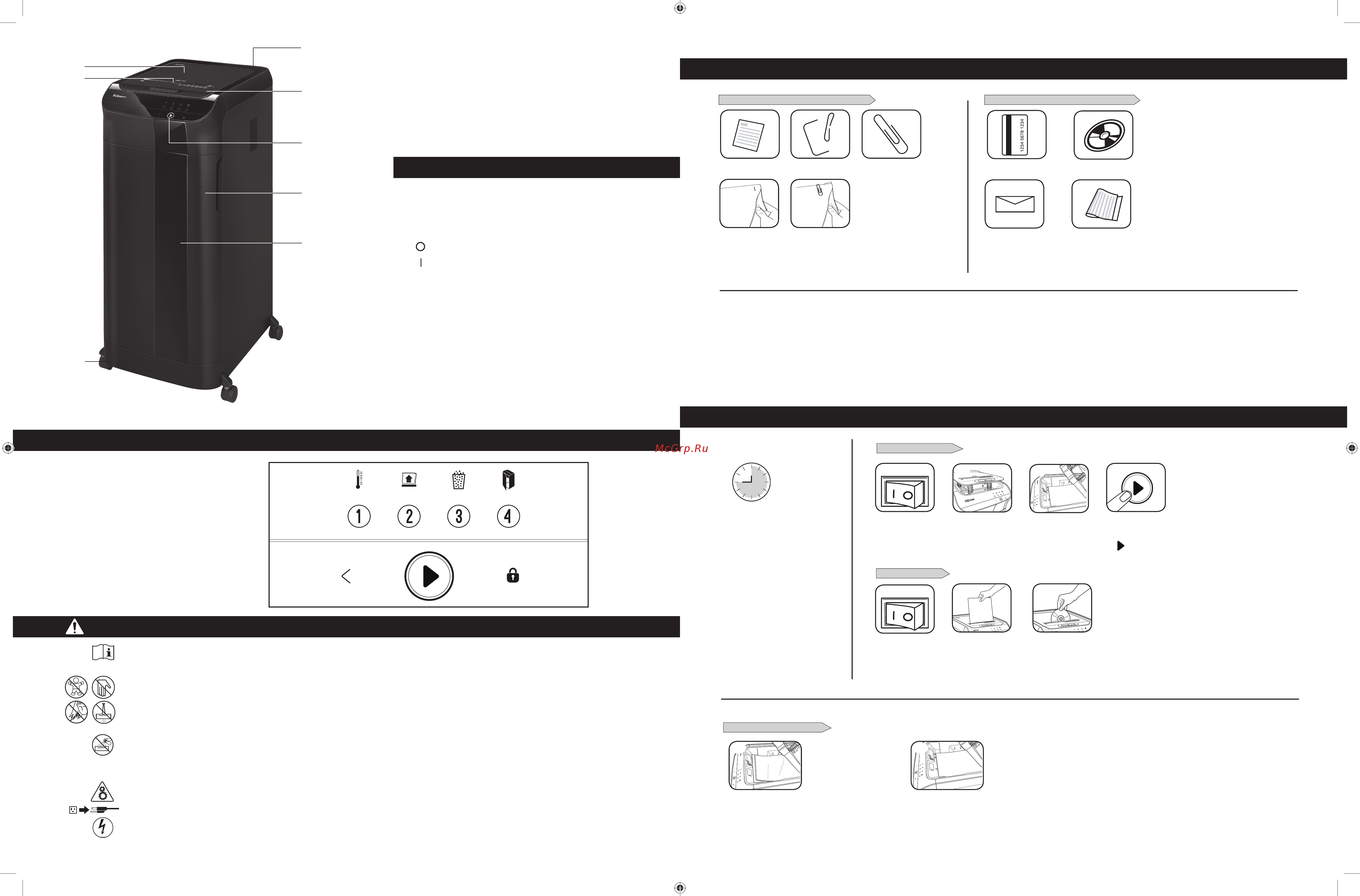 Fellowes AutoMax 550C (FS-49631) [8/52] Deutsch