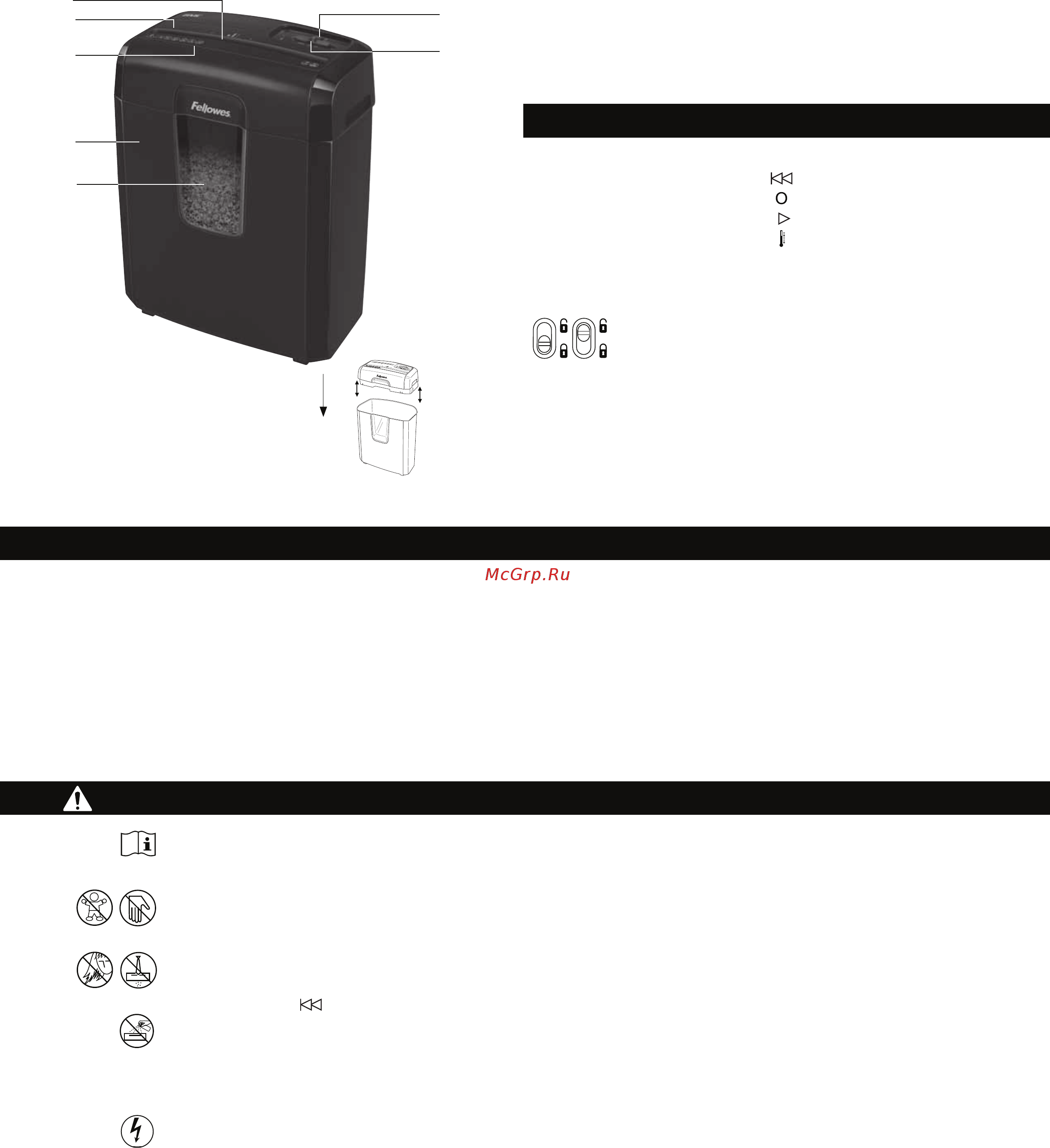 Fellowes MicroShred 8MC (FS-46925) [10/42] Italiano