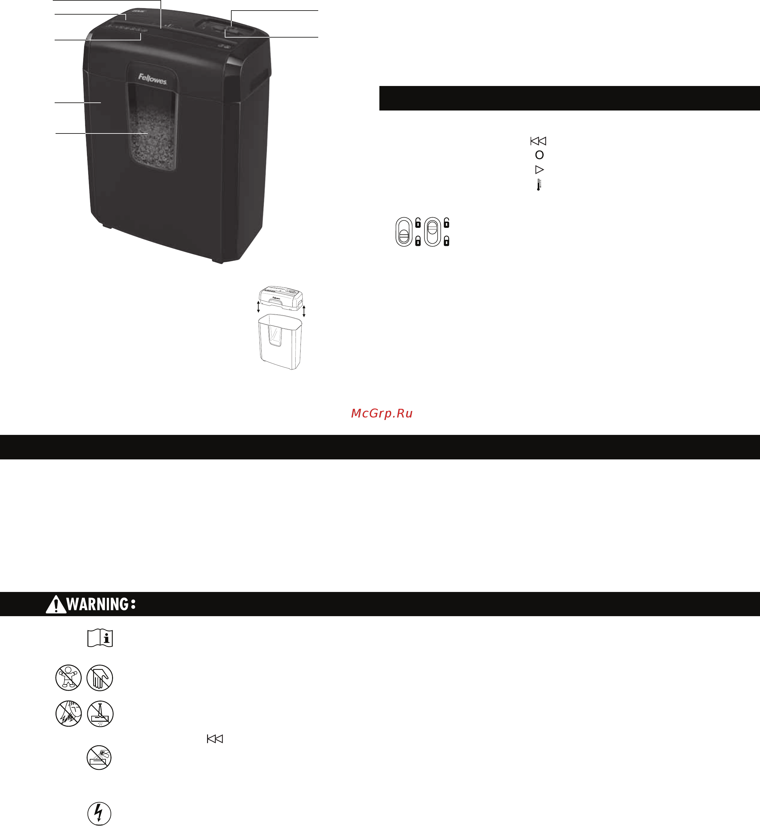 Fellowes MicroShred 8MC (FS-46925) [2/42] English