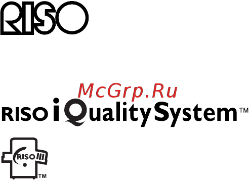 Riso CV 3130 Инструкция по эксплуатации онлайн [3/102] 321057