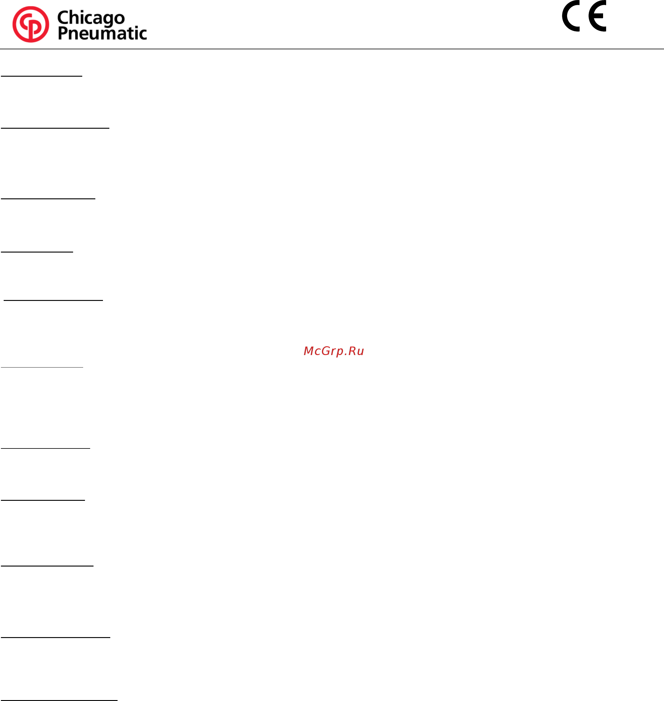 Chicago Pneumatic CP772HK [3/8] Declaration of conformity