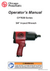 Chicago Pneumatic CP7630-6 Инструкция по эксплуатации