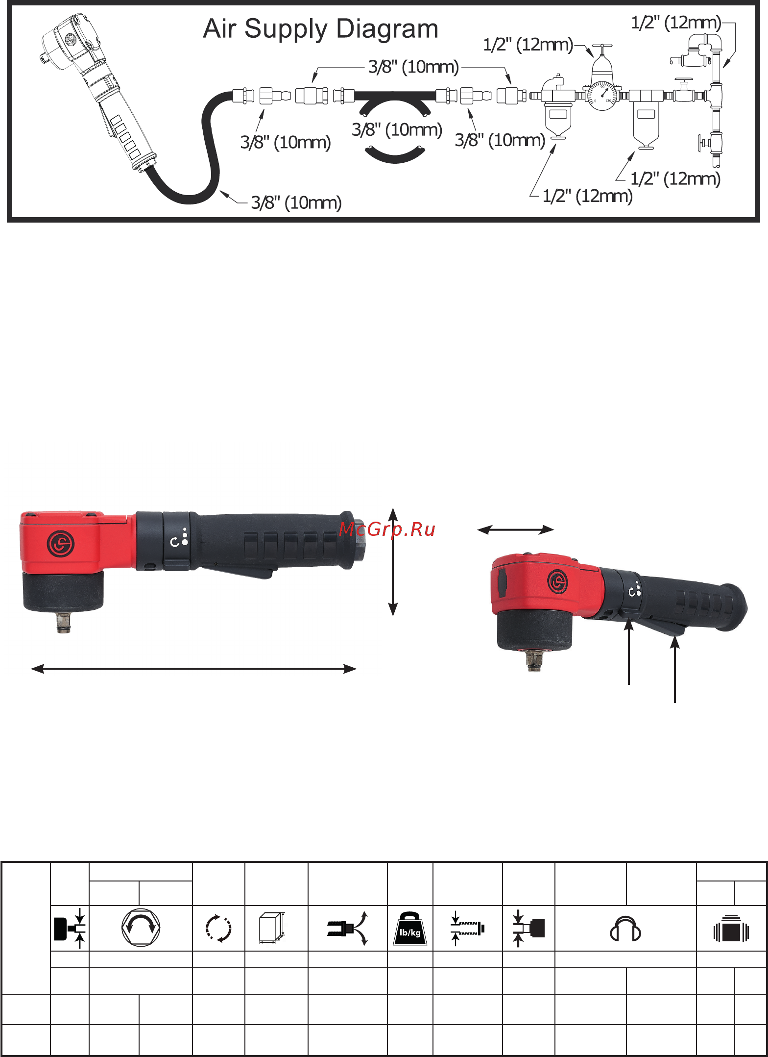 Chicago Pneumatic CP7727 - CP7748 [2/36] Fig 01