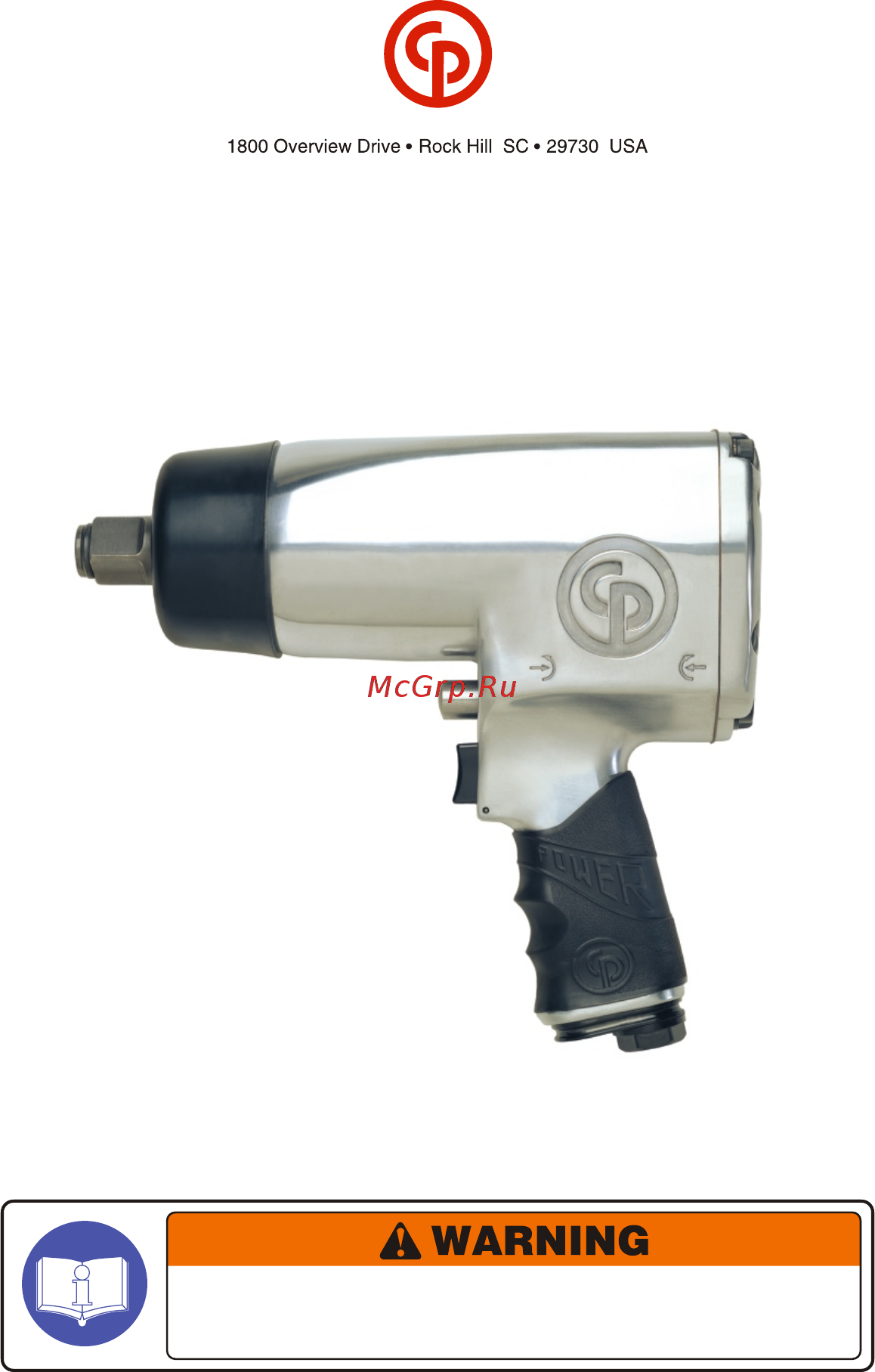 Chicago Pneumatic CP772H-6 Схема онлайн