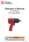 Chicago Pneumatic CP7736-2 Инструкция по эксплуатации