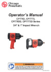 Chicago Pneumatic CP7773D-6 Инструкция по эксплуатации