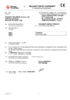 Chicago Pneumatic CP9561 Сертификат 