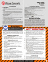 Chicago Pneumatic CP825T Инструкция по эксплуатации