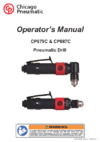 Chicago Pneumatic CP887C Инструкция по эксплуатации