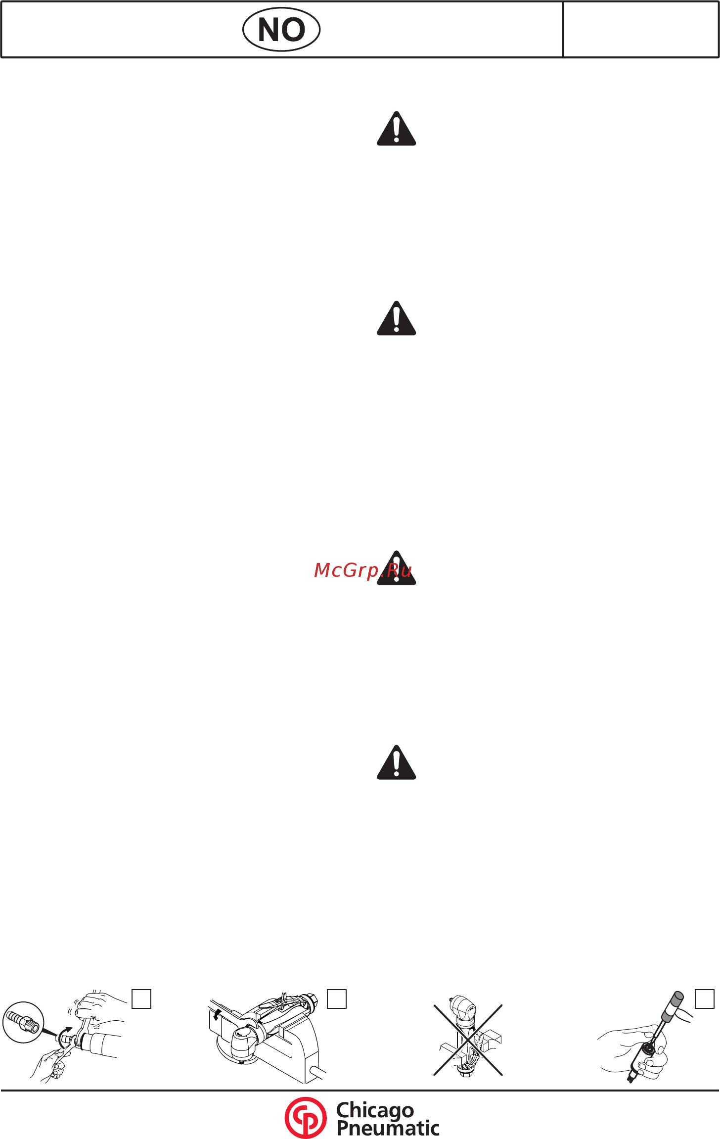 Chicago Pneumatic CP3019-20AF [21/36] Instruksjoner for demontering og tilbakemontering