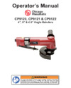 Chicago Pneumatic CP9121AR Инструкция по эксплуатации
