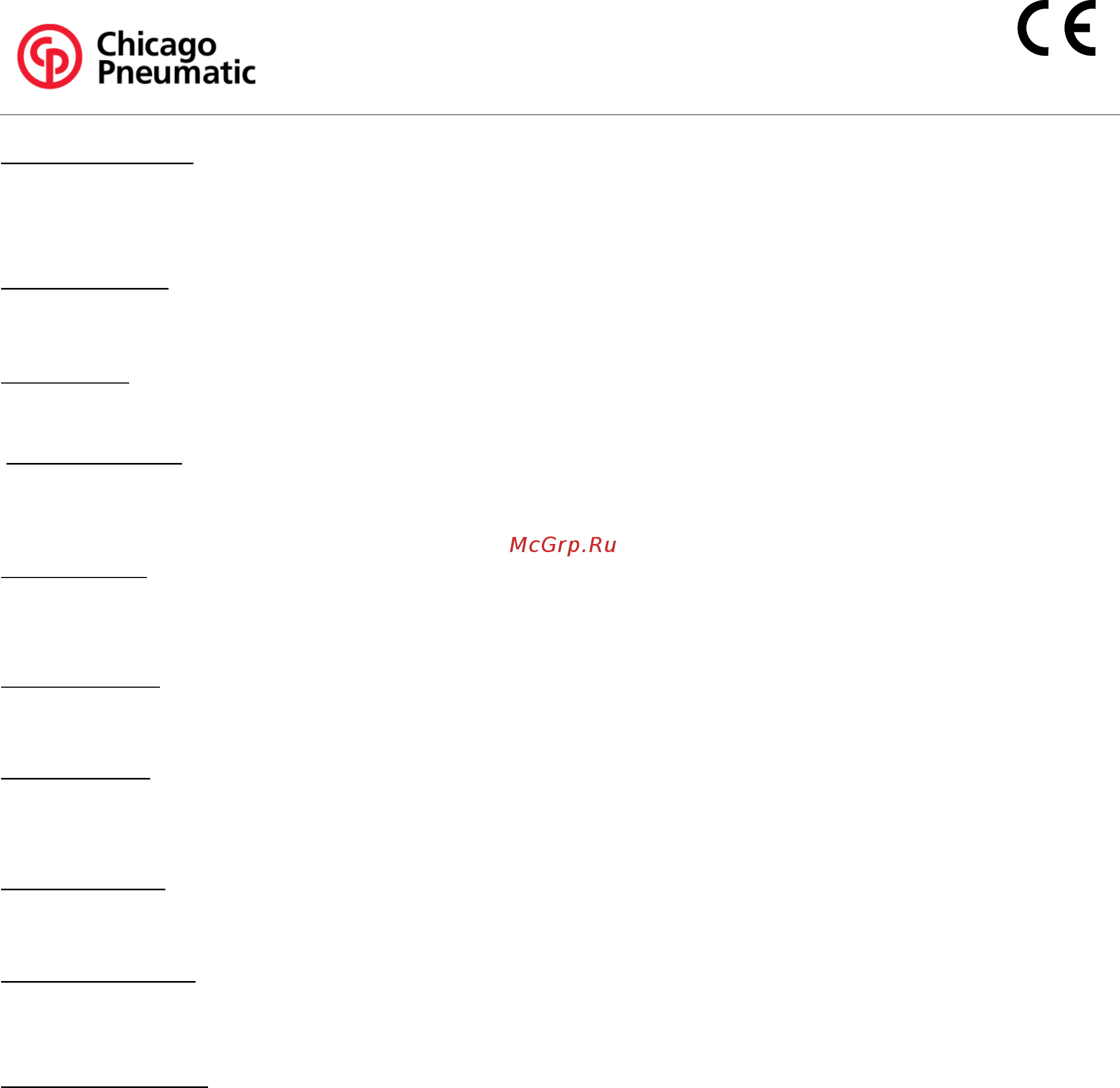 Chicago Pneumatic CP3030-420F [3/3] Declaration of conformity