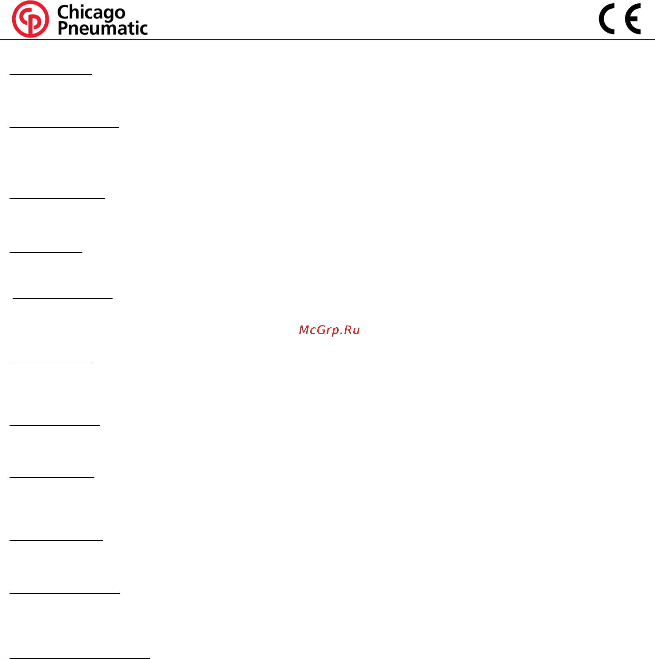 Chicago Pneumatic CP3000-600CR [3/3] Declaration of conformity