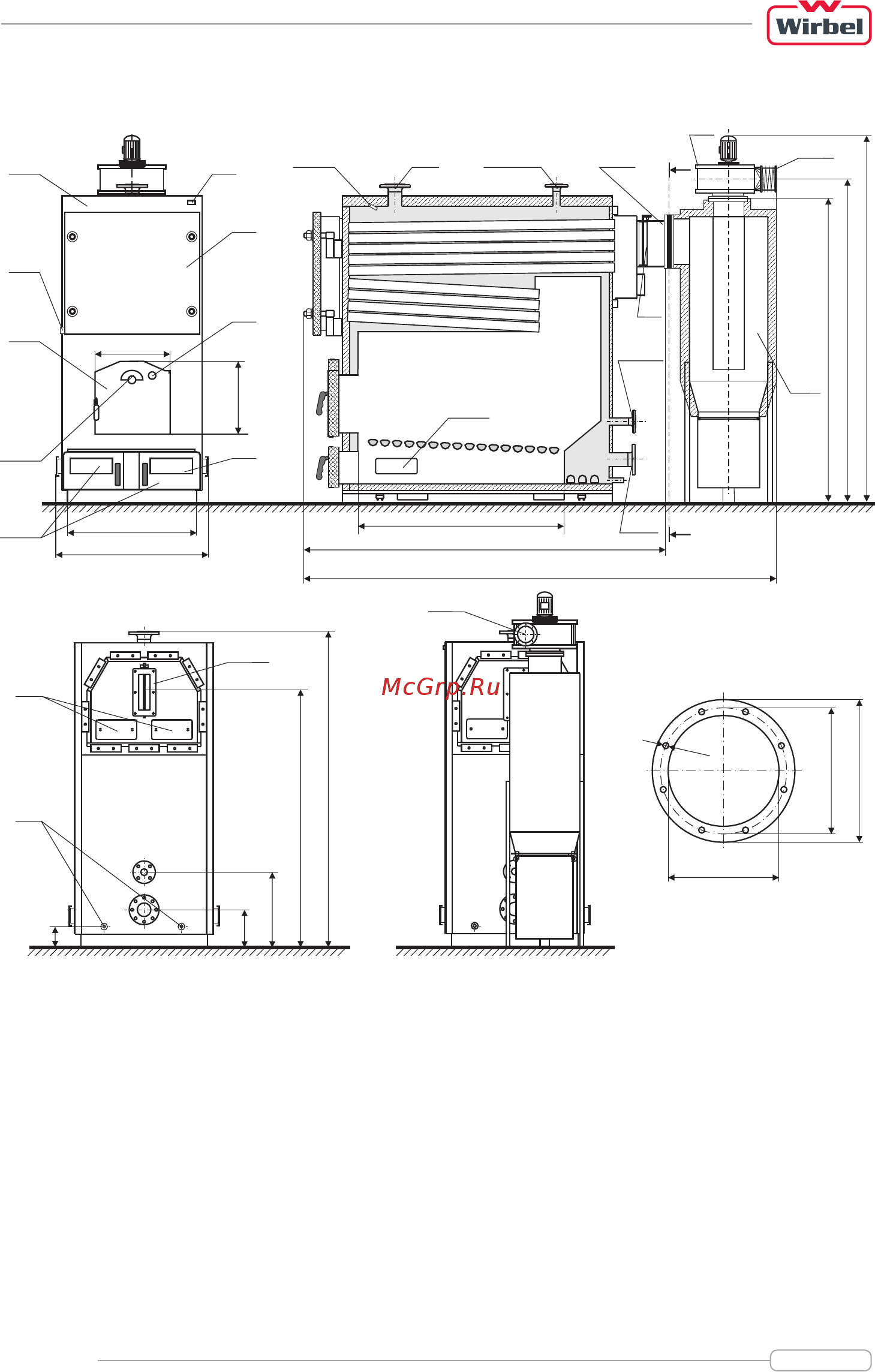 Wirbel ECO-CKS 500 [5/24] Рис вид котла eco cks 500 квт