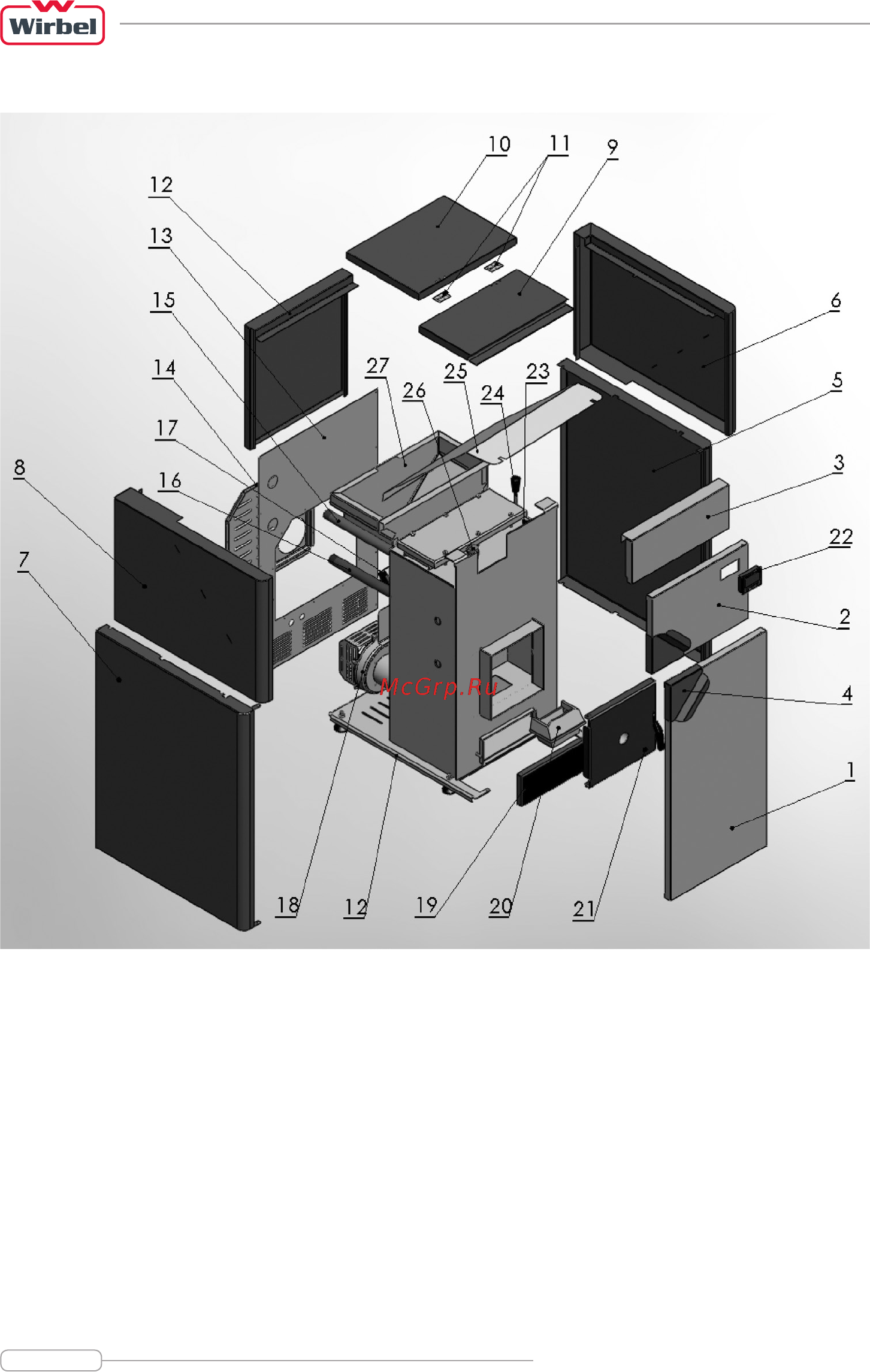 Wirbel TOBY 12 B Инструкция по эксплуатации онлайн [6/24] 321938