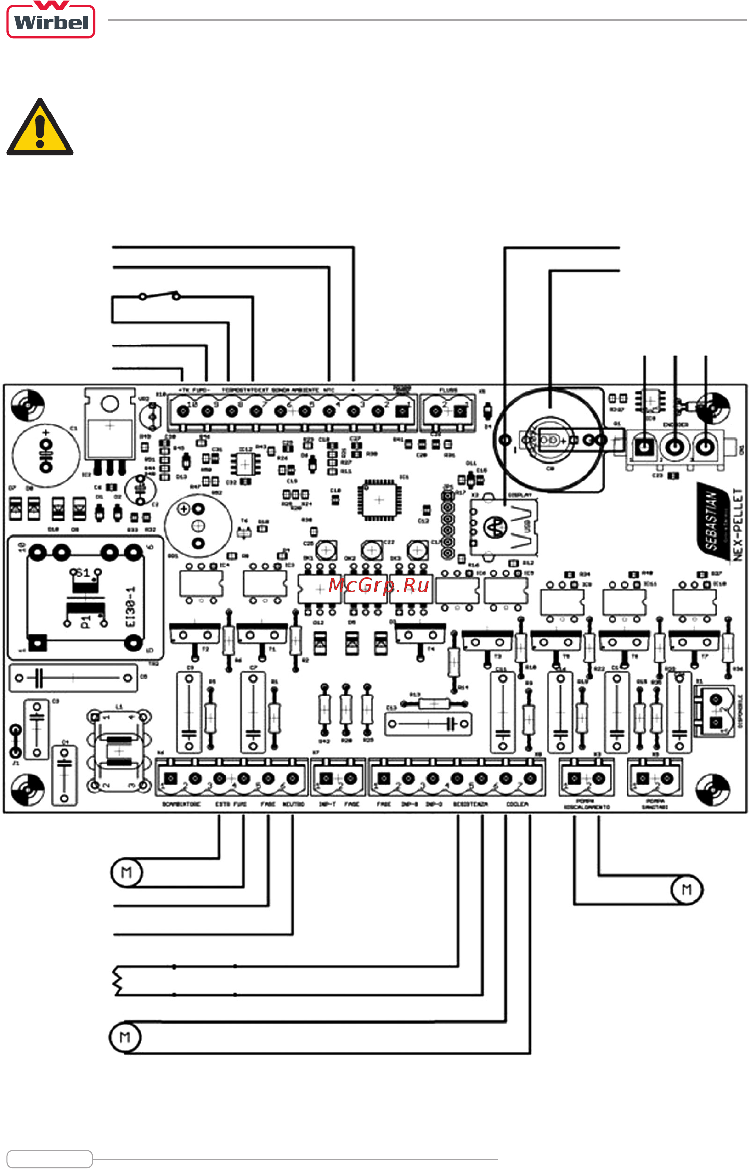 Wirbel TOBY 20 [18/24] Электрическое подключение