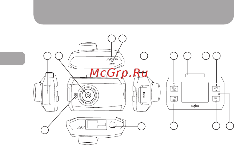 Gazer F122 [8/60] Соntrols