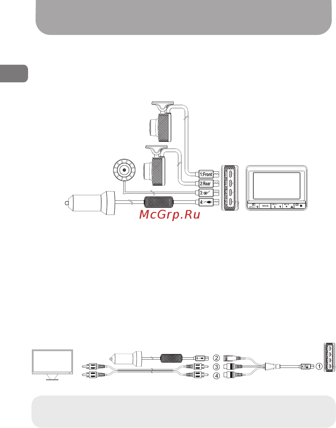 Gazer F225g [14/64] Connection diagram