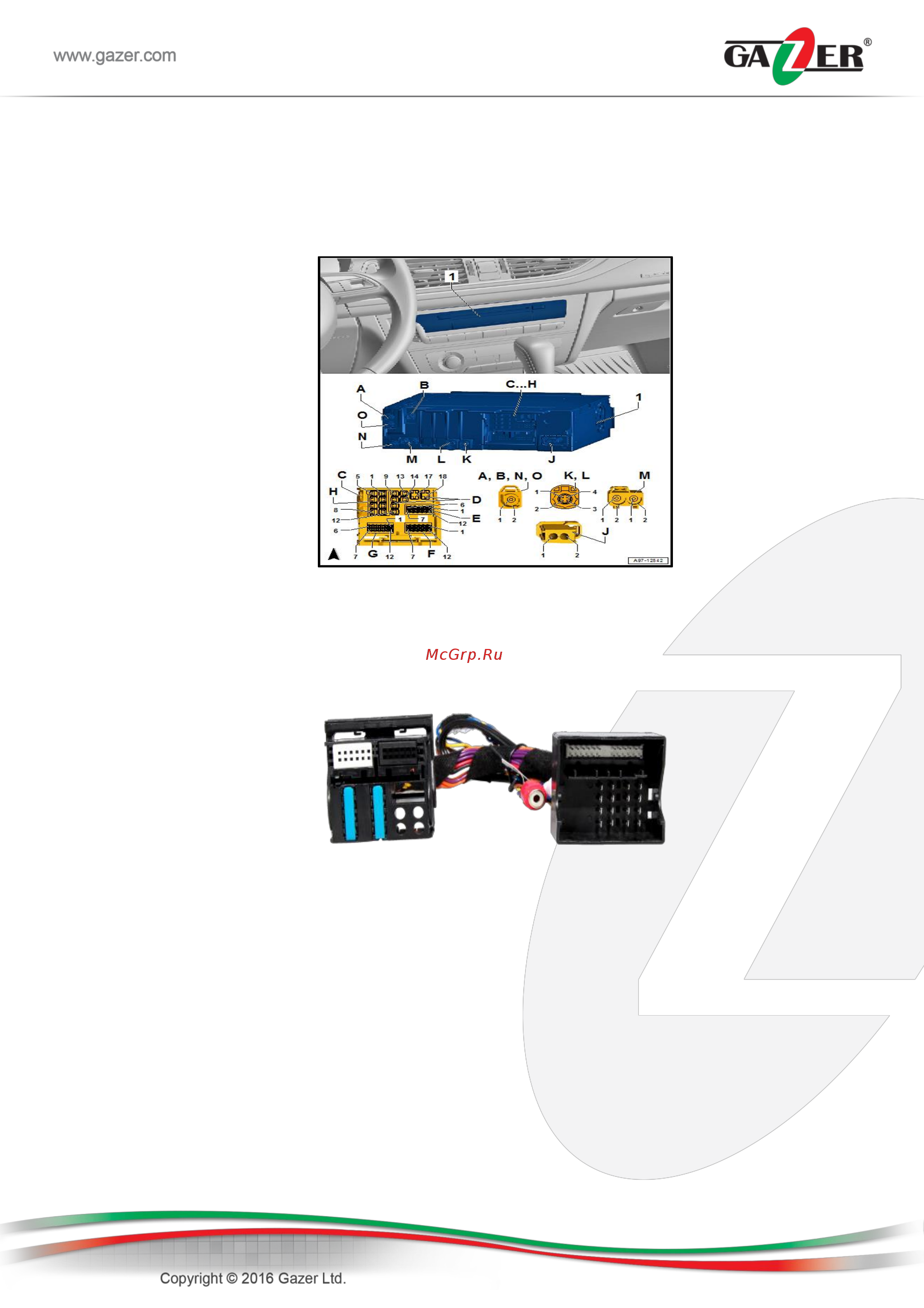 Gazer VI700A-MMI/3G Инструкция по эксплуатации онлайн [13/23] 322208
