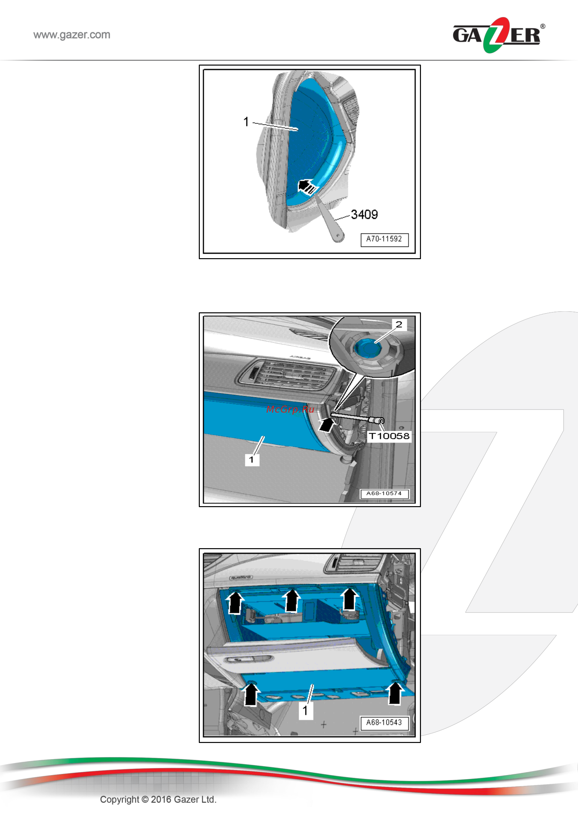 Gazer VI700A-MMI/3G Инструкция по эксплуатации онлайн [14/23] 322208