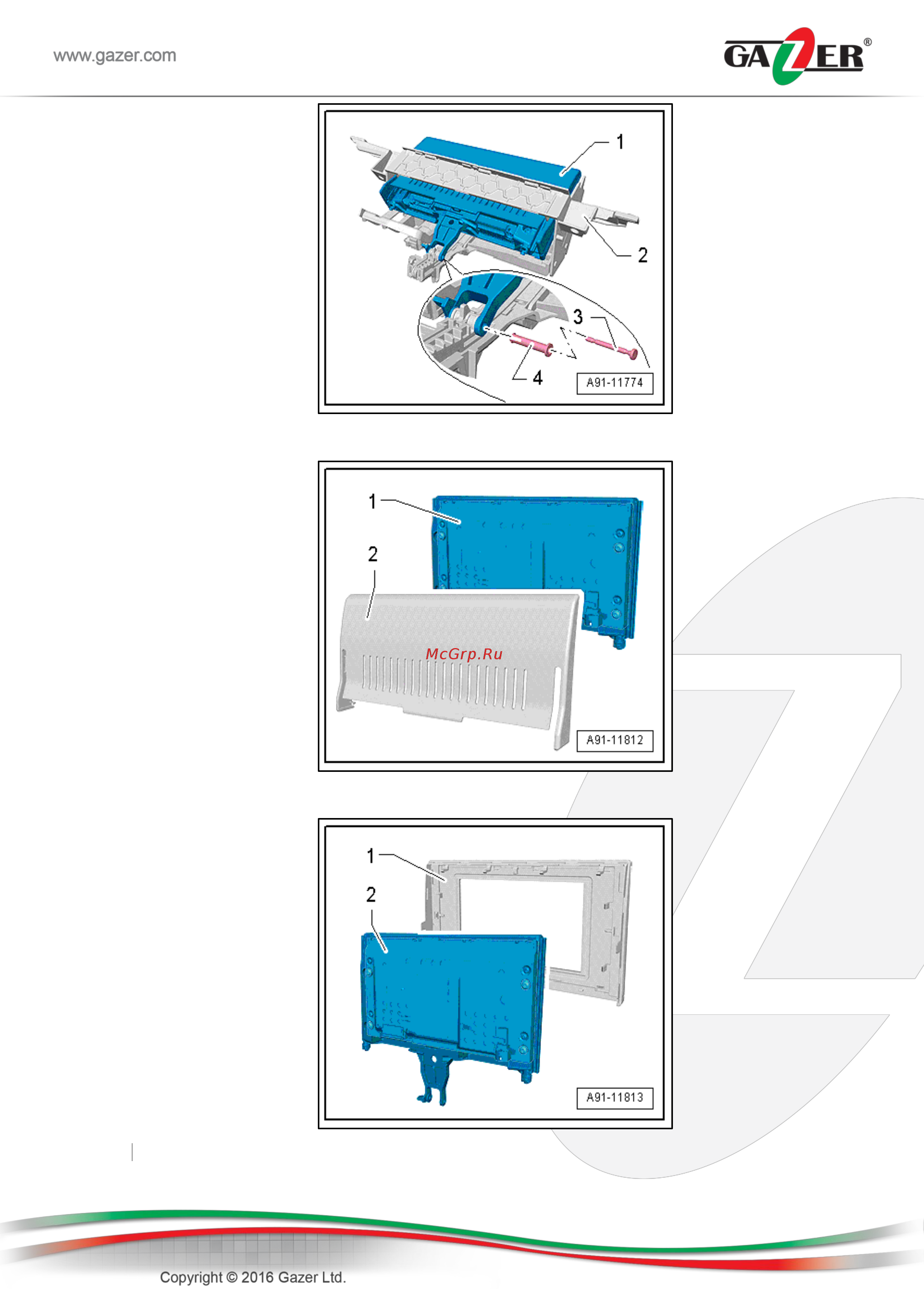 Gazer VI700A-MMI/3G Инструкция по эксплуатации онлайн [19/23] 322208