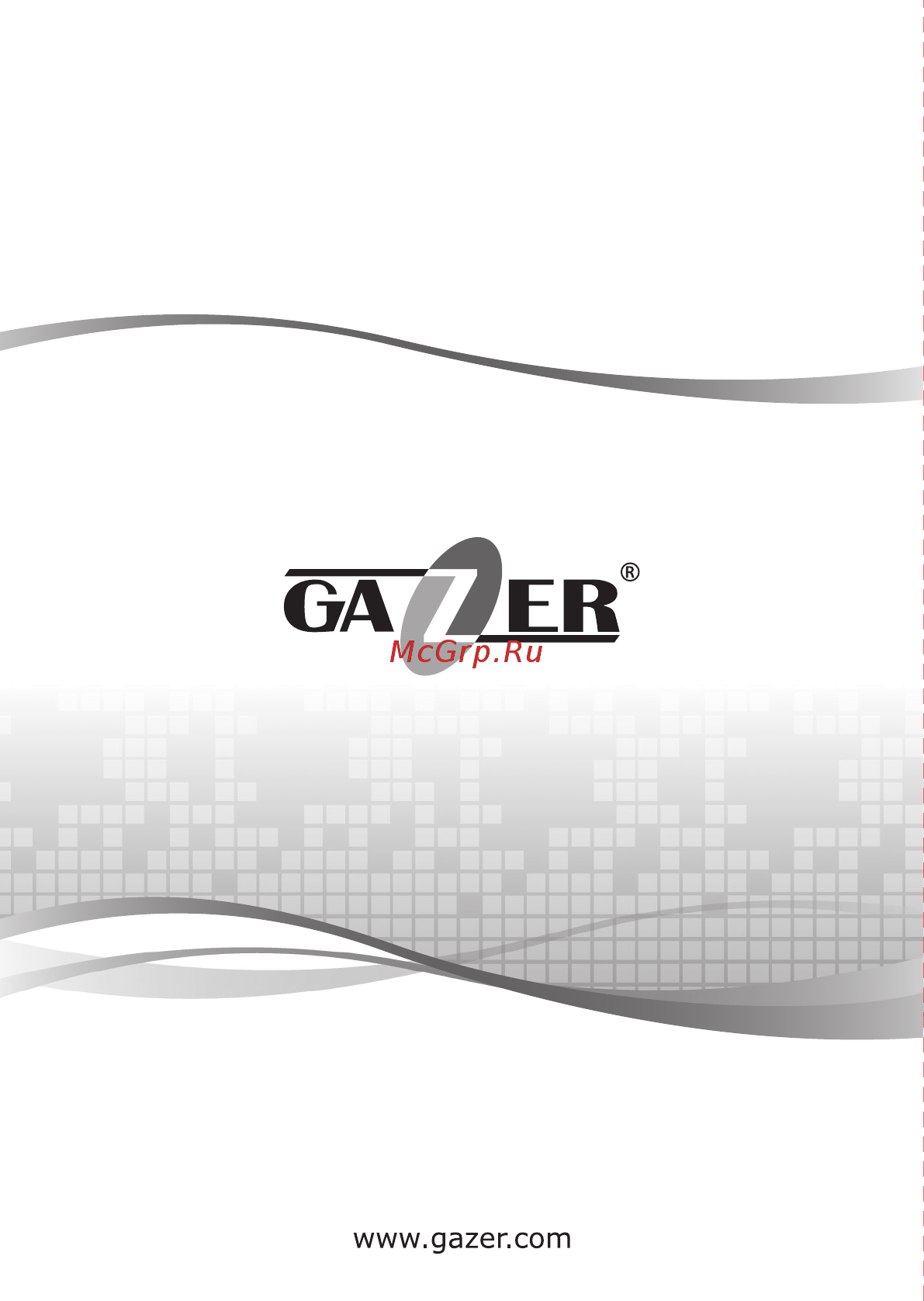 Gazer MU500 Инструкция по эксплуатации онлайн [26/26] 322250