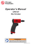 Chicago Pneumatic CP9107 Инструкция по эксплуатации