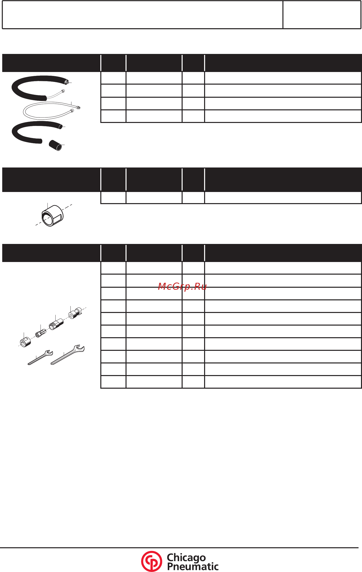 Chicago Pneumatic CP3119-12ES3 [5/5] Optional accessories