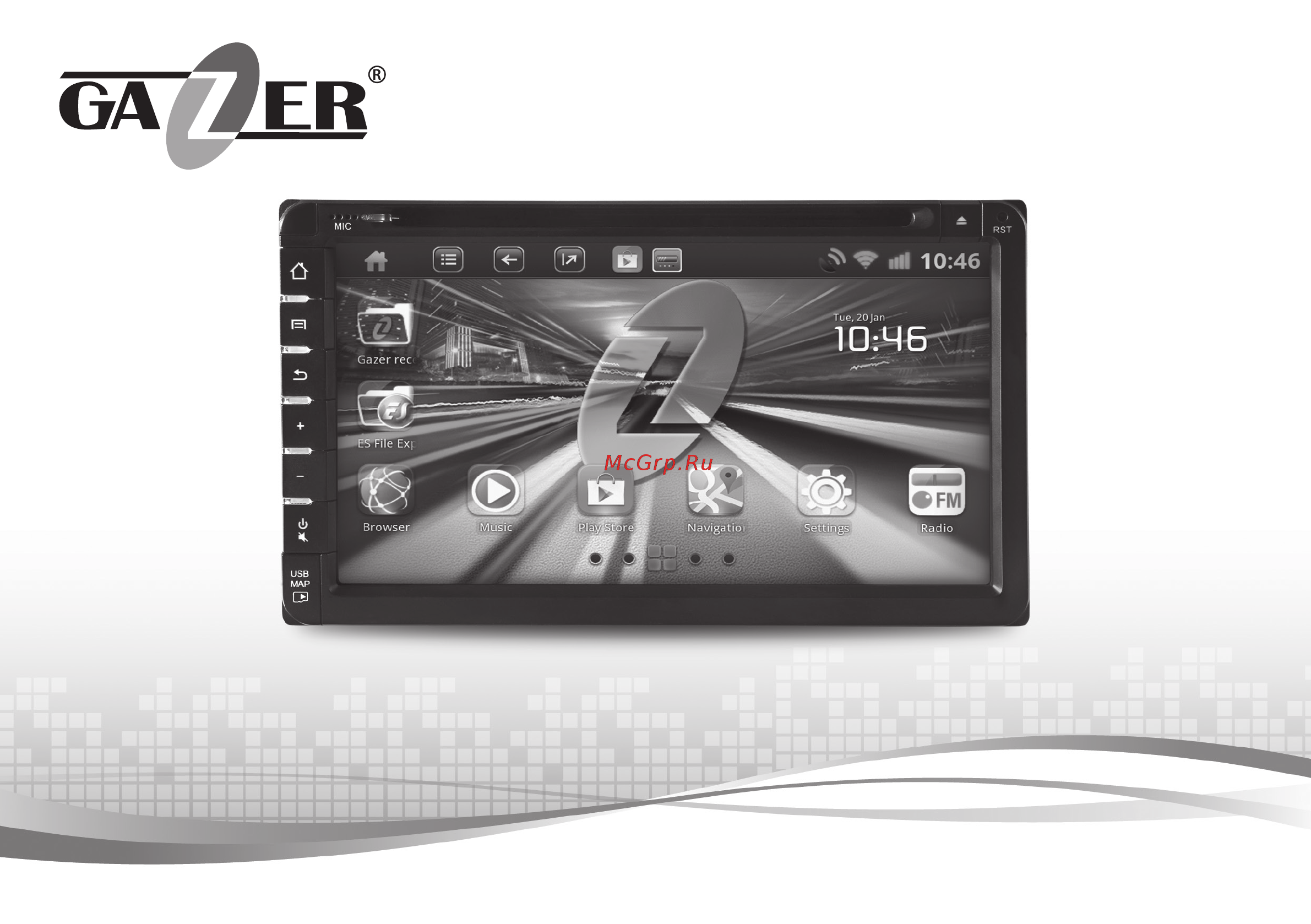 Gazer CM282-1K5 Инструкция по эксплуатации онлайн