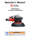 Chicago Pneumatic CP3511 Инструкция по эксплуатации