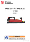 Chicago Pneumatic CP7268 Инструкция по эксплуатации
